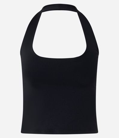 Blusa Frente Única en Microfibra Liso 5