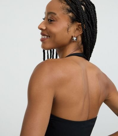 Blusa Frente Única en Microfibra Liso 3