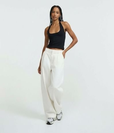 Blusa Frente Única en Microfibra Liso 5