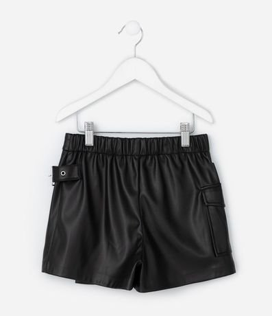 Pollera Infantil Traspasada con Bolsillo Lateral – Talle 5 a 14 años 3
