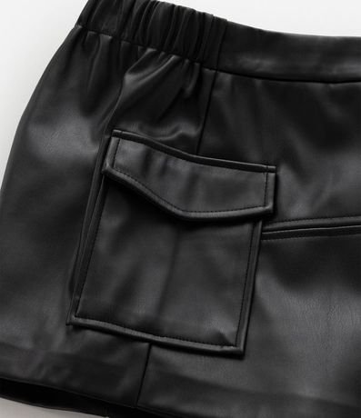 Pollera Infantil Traspasada con Bolsillo Lateral – Talle 5 a 14 años 8