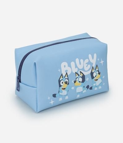 Neceser Rectangular en PU con Estampa de Bluey