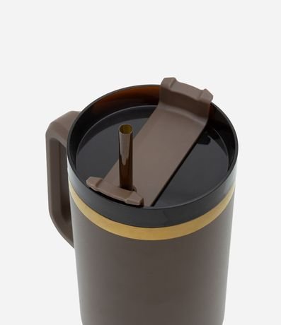 Vaso Térmico con Sorbete y Tapa con Sellado, 1,2 L 2