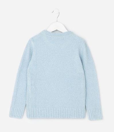 Saco Infantil en Chenille con Moñitas Bordado – Talle 5 a 14 años 3