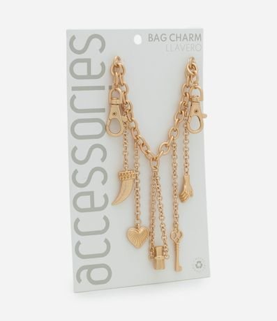 Llavero en Metal con Formato de Cadena 2