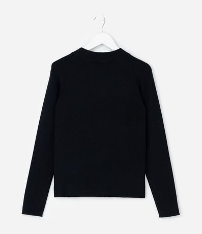 Buzo Punto Liso con Cuello Alto - Talle 5 a 14 años 3