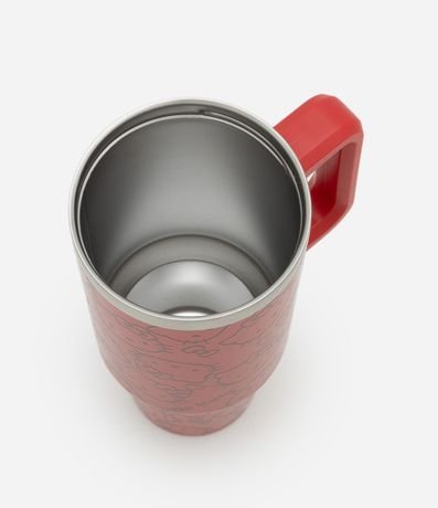 Vaso Térmico con Pajita y Estampa de Hello Kitty 1,2L 3