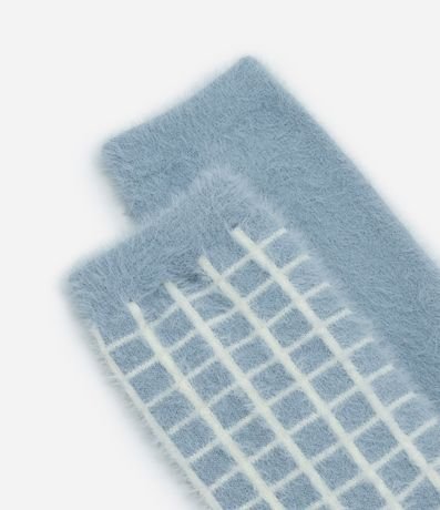 Kit 02 Pares de Medias Caña Larga con Pelo Artificial 4