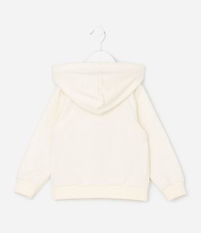 Campera Infantil en Algodón con Bordado de Flor - Talle 1 a 6 años 2