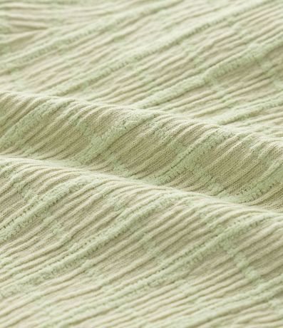 Conjunto Infantil Texturizado con Batita y Short con Bolsillos - Talle 1 a 6 Años 6