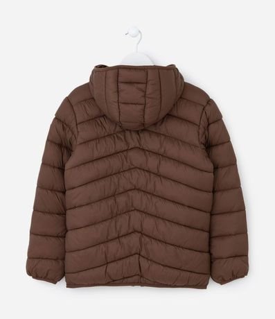 Campera Ultraleve Infantil con Capucha - Talle 5 a 14 años 2