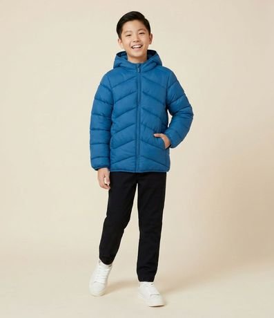 Campera Ultraleve Infantil con Capucha - Talle 5 a 14 años 1