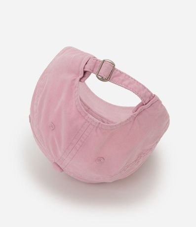 Gorra en Sarga con Aba Curva y Bordado Lover 4