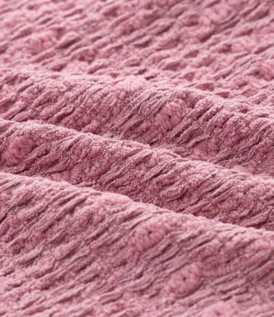 Blusa Infantil Cropped Texturizada con Volado – Talle 5 a 14 años 3