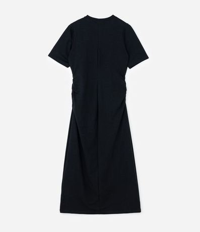 Vestido Midi en Cotton con Fruncido Lateral Curve & Plus Size 2