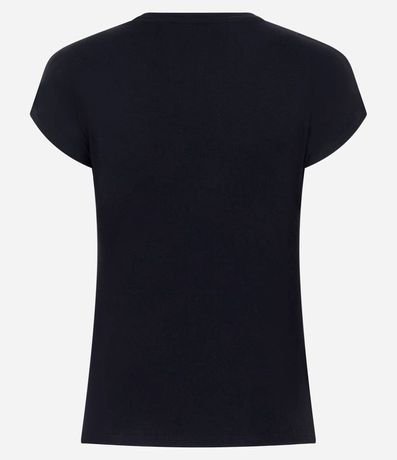 Blusa Básica en Rib con Hombro Caído 2