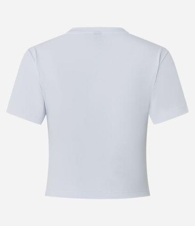 Blusa Regular en Cotton con Escote V 5