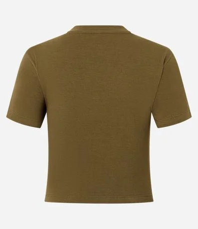 Blusa Regular en Cotton con Escote V 5