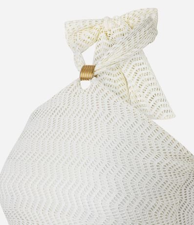 Blusa Frente Única con Adornos y Textura 2