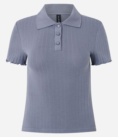 Blusa Polo con Manga Corta Frufru 4