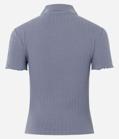 Blusa Polo con Manga Corta Frufru 6