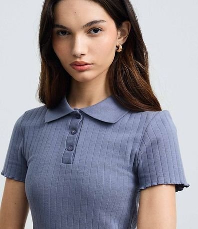 Blusa Polo con Manga Corta Frufru 3