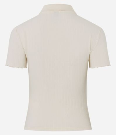 Blusa Polo con Manga Corta Frufru 6