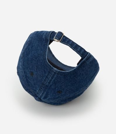 Gorra en Sarga con Aba Curva y Bordado Rio de Janeiro Brasil 4