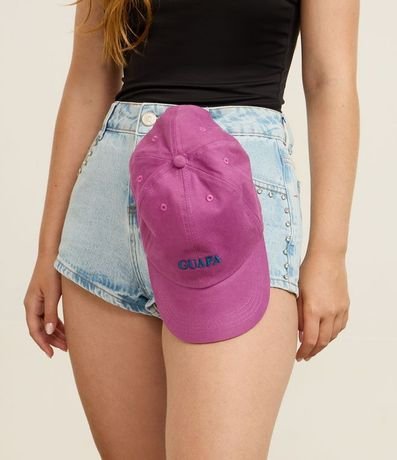 Gorra en Sarga Aba Curva con Bordado Guapa 7