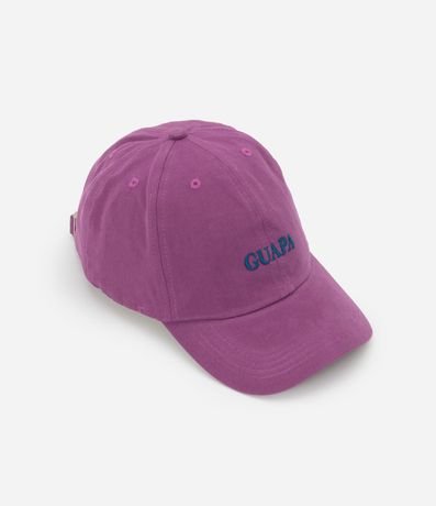 Gorra en Sarga Aba Curva con Bordado Guapa 2