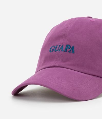 Gorra en Sarga Aba Curva con Bordado Guapa 5