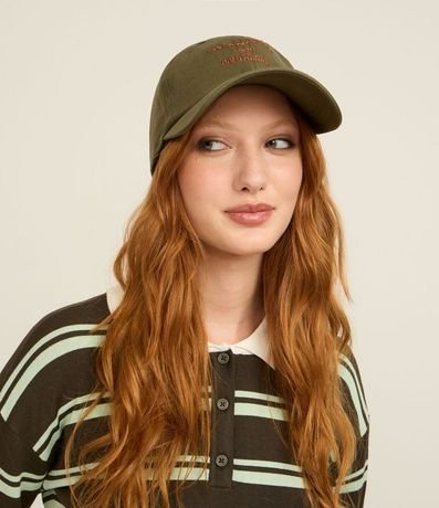 Gorra Aba Curva en Sarga con Bordado Los Angeles 1996