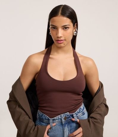 Blusa Frente Única en Punto Roma