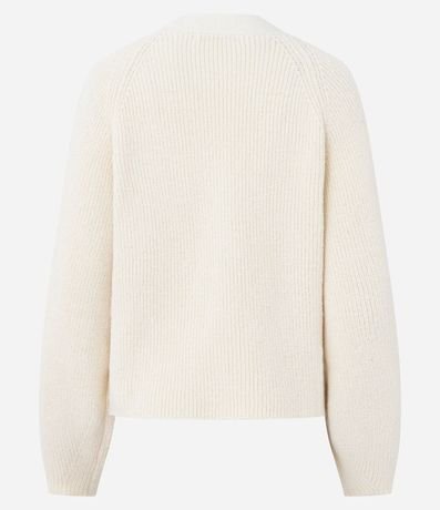 Cardigan Oversize Estructurado en Tricot con Hebillas 8