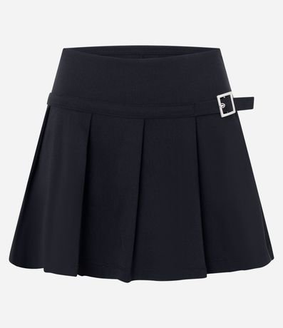 Short Pollera en Bengalina con Hebilla Lateral 5