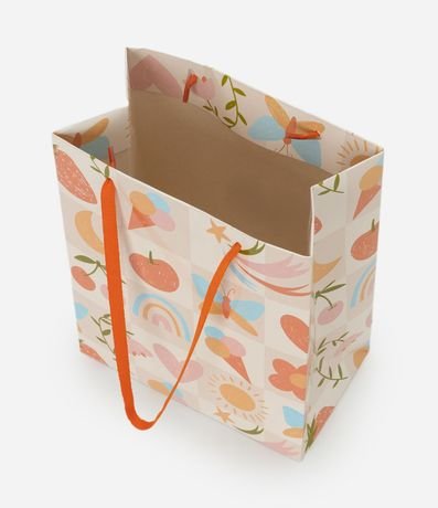Embalaje de Regalo Bolsa en Papel Texturizado con Estampado 3