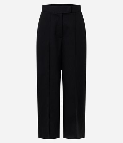 Pantalón Pantacourt en Sastre con Pliegues Delanteros 5