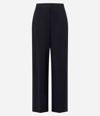 Pantalón Wide Leg en Flame con Friso 7