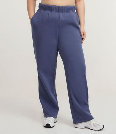 Pantalón Deportiva en Algodón con Felpa Curve & Plus Size 2