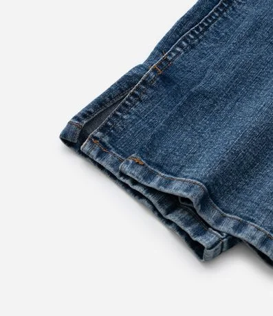 Pantalón Skinny en Jeans con Elastano y Abertura en el Ruedo 9