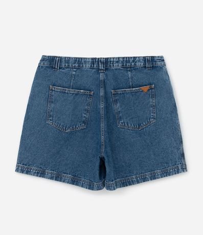 Short Jeans con Ruedo Largo Curve & Plus Size 6