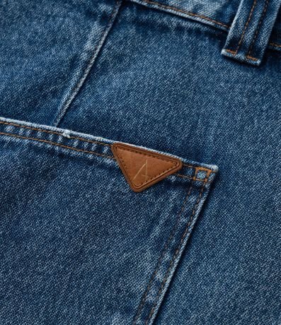 Short Jeans con Ruedo Largo Curve & Plus Size 8