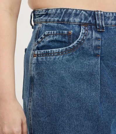 Short Jeans con Ruedo Largo Curve & Plus Size 3