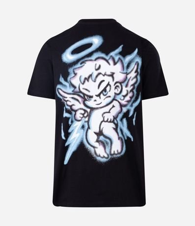 Remera Comfort en Algodón con Estampa del Angel Divine Spark 6