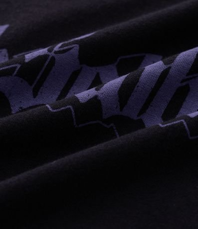 Remera Comfort en Algodón con Estampa Black Sabbath 7