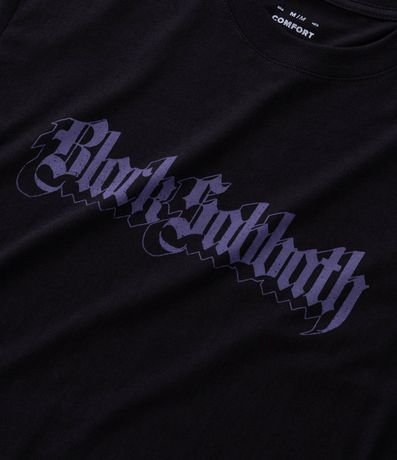 Remera Comfort en Algodón con Estampa Black Sabbath 8