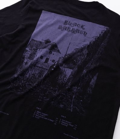 Remera Comfort en Algodón con Estampa Black Sabbath 9
