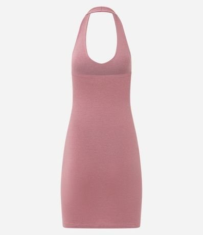 Vestido Corto en Algodón en Frente Unica 7