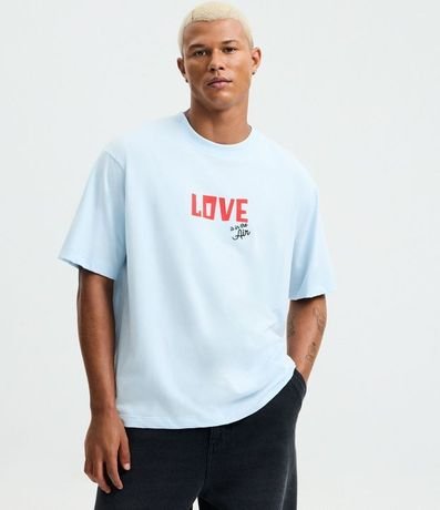 Remera Boxy en Algodón con Estampado Up Altas Aventuras 2