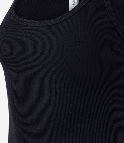 Blusa en Rib con Escote Quadrado 2